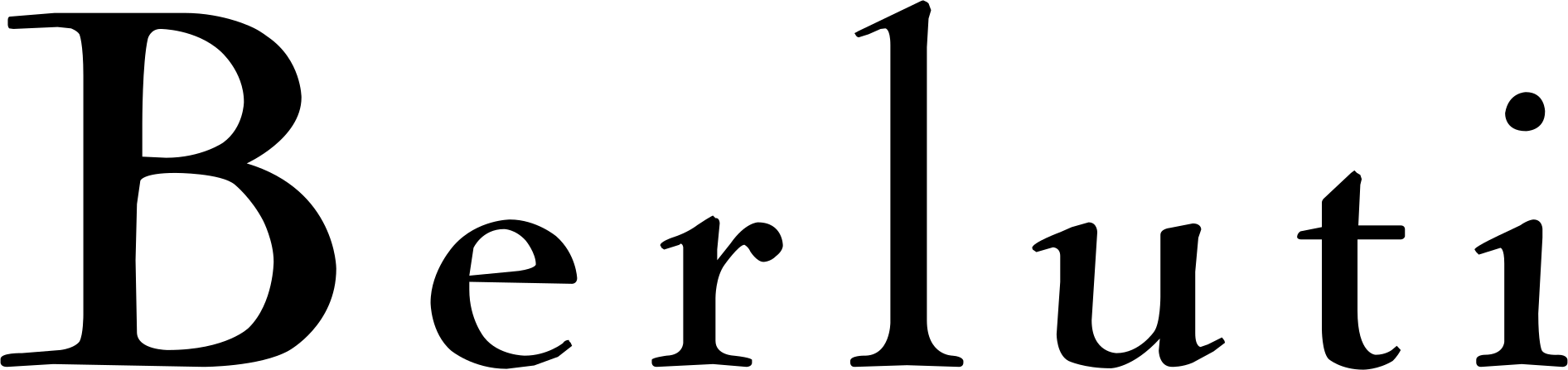 Berluti Logo
