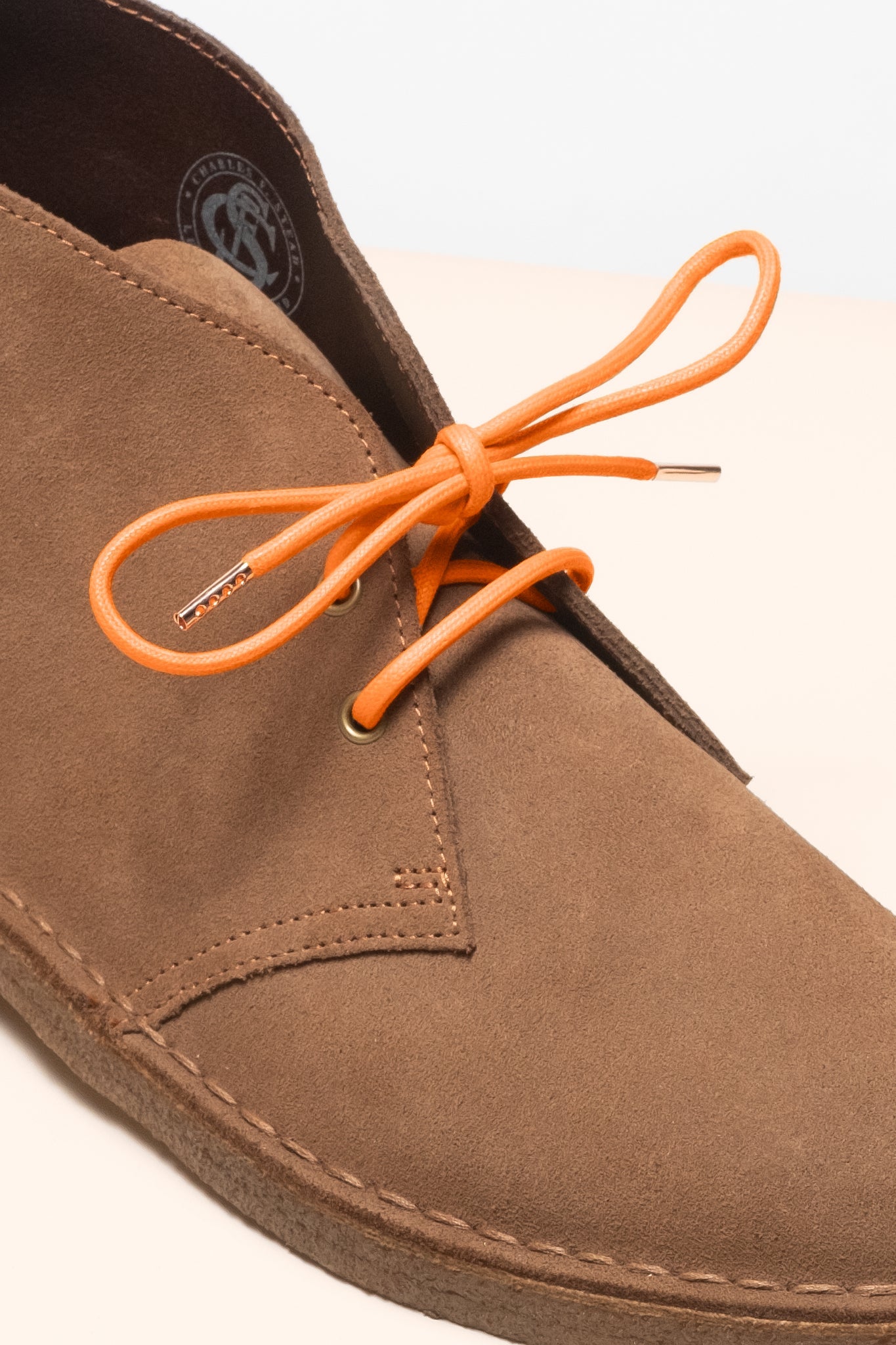 Argousier - 4mm lacets cirés ronds pour bottes et chaussures en 100% coton biologique - Senkels