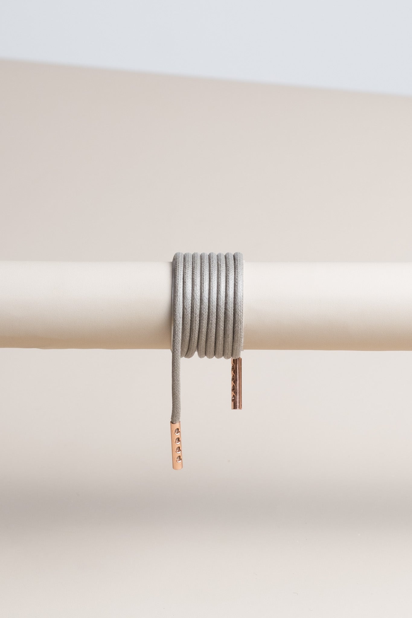 Gris Graphite - Lacets Cirés Ronds | Senkels