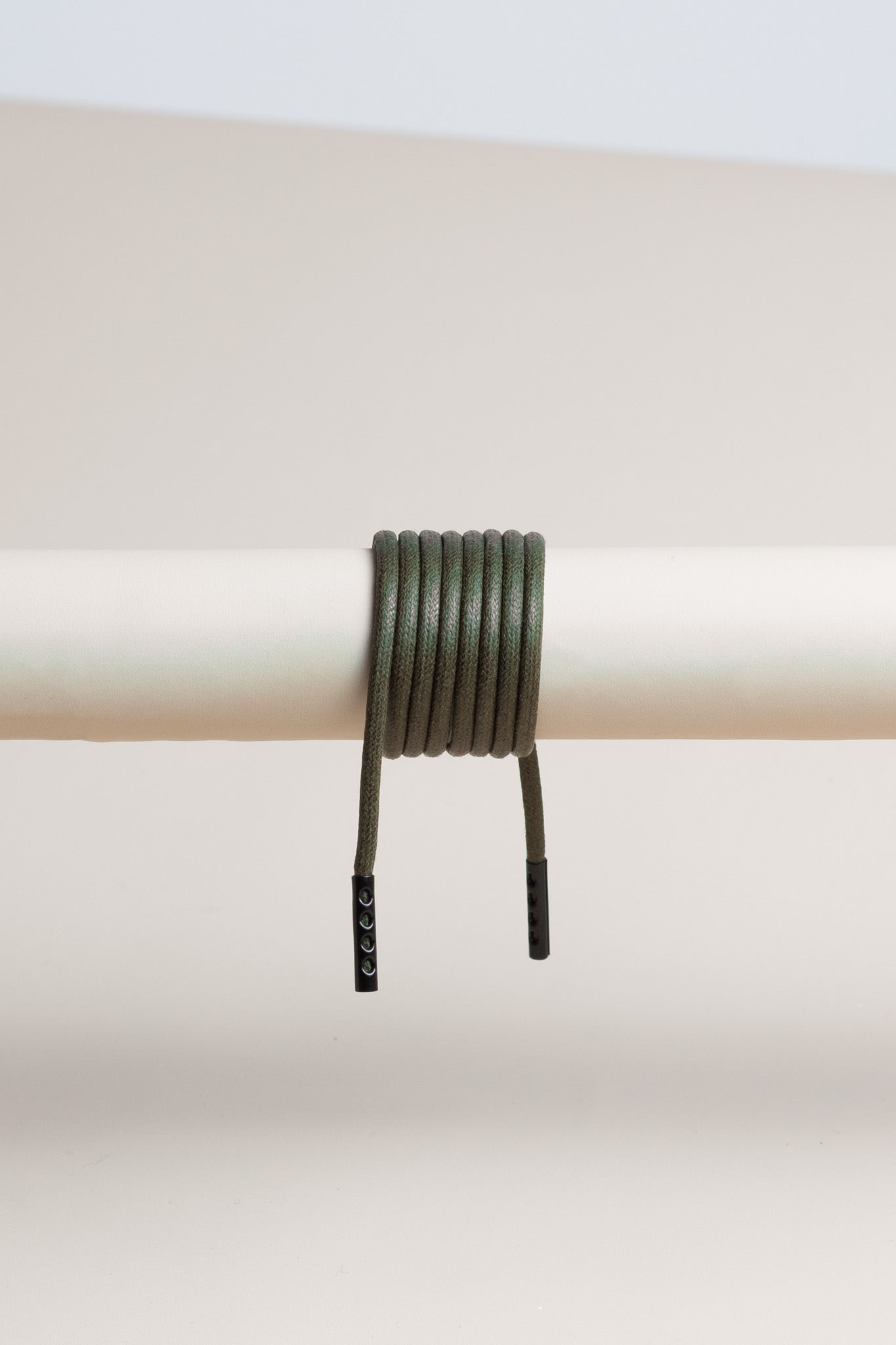 Olive Green - Round Waxed Shoelaces | Senkels