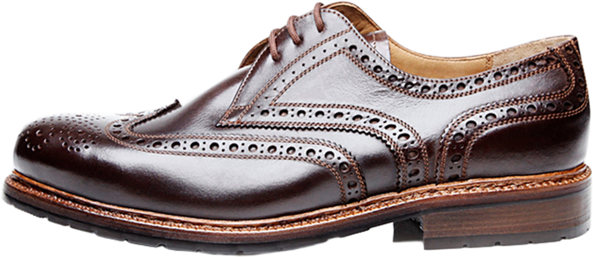 Heinrich Dinkelacker Janosh K Full-Brogue H Shoelaces | Senkels