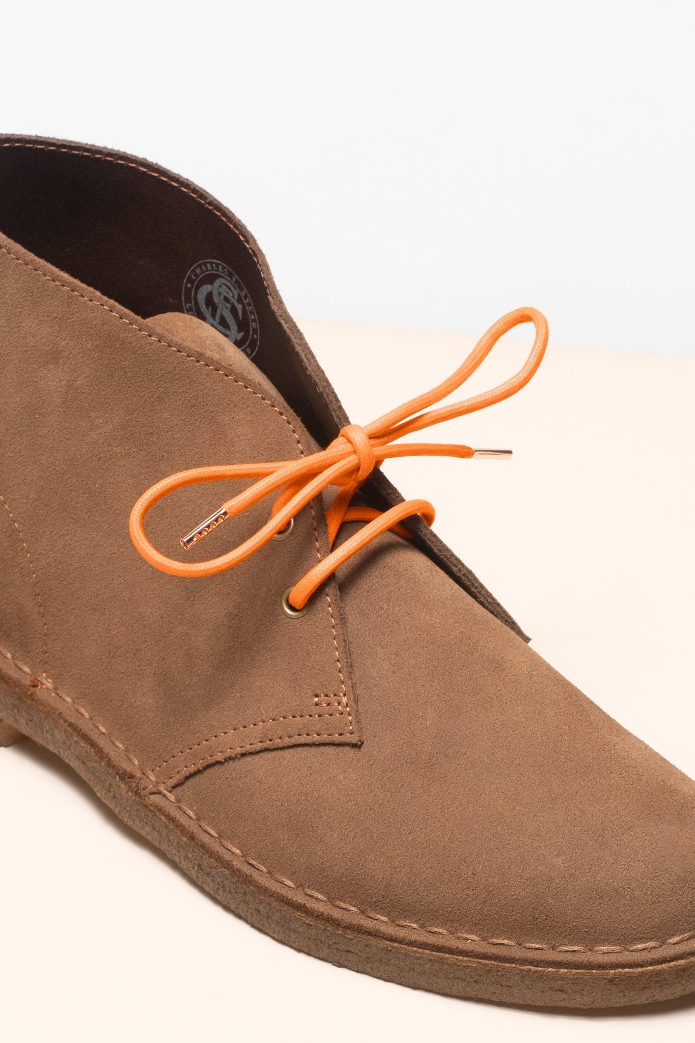 Argousier - 4mm lacets cirés ronds pour bottes et chaussures en 100% coton biologique - Senkels