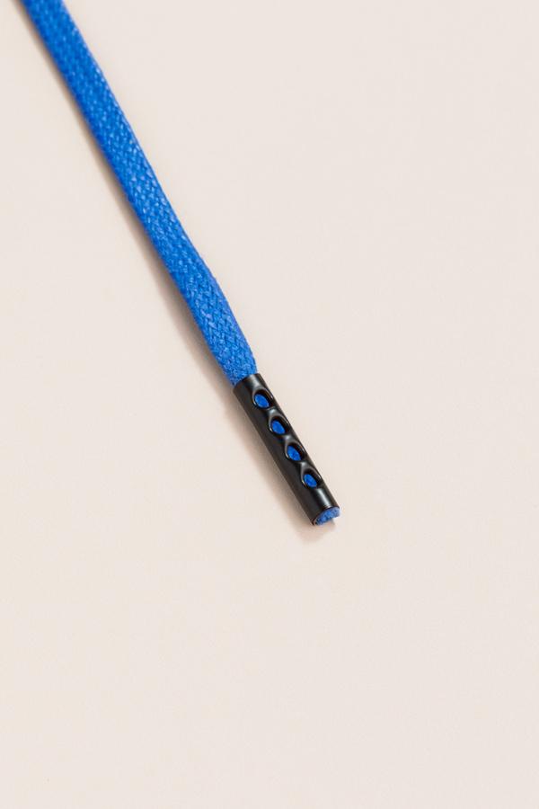 Sapphire Blue - 3mm Flat Waxed Shoelaces