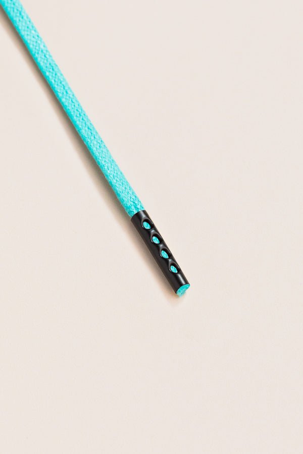 Turquoise - Round Waxed Shoelaces | Senkels